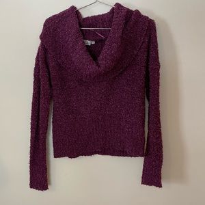 Off the shoulder sweater